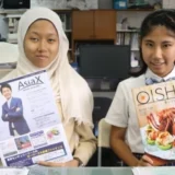 シンガポール日本人学校中学部の生徒が職業体験に訪れました