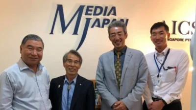 美浜町・齋藤町長にご訪問いただきました