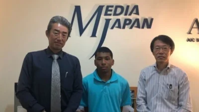 亜細亜大学の学生がインターンシップに参加