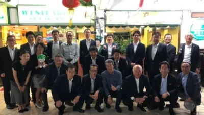 山口県議会議員の皆様にご訪問いただきました