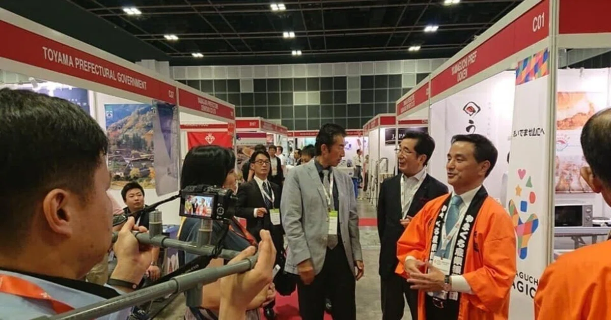 山口県ブース in Food JapanにてPR