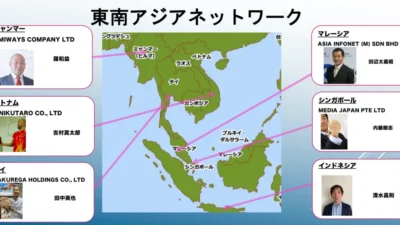 東南アジア６ヵ国でアライアンスネットワークを構築