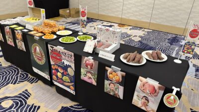 シンガポール日本人会にて日本産青果物試食商談会（第２回）を開催